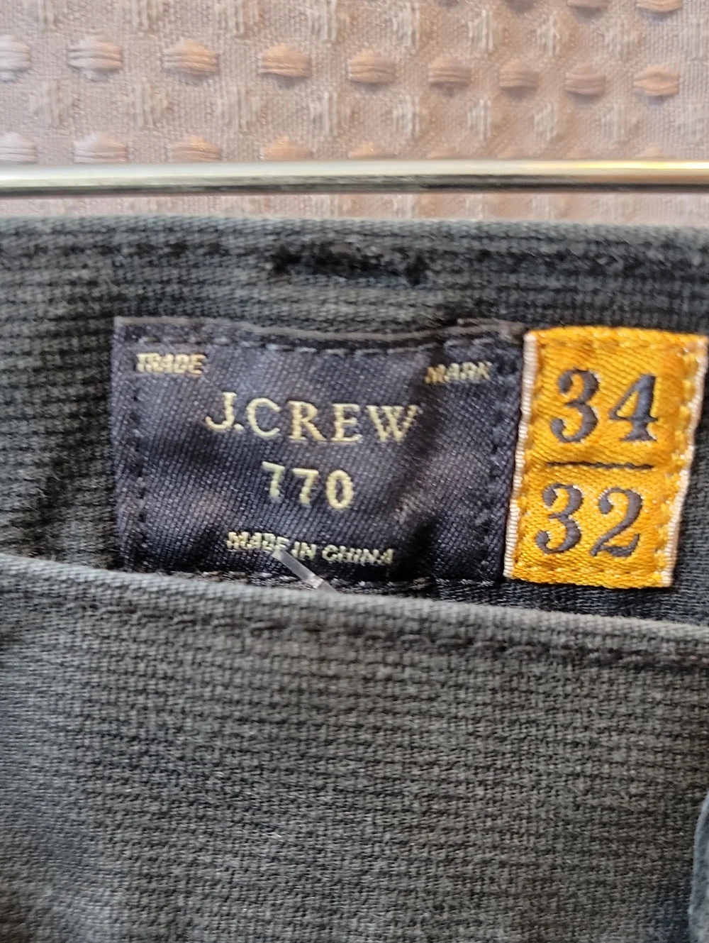 J. Crew Men's 770™ Straight-Fit Jeans Size 34